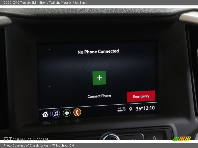 Ebony Twilight Metallic / Jet Black 2020 GMC Terrain SLE
