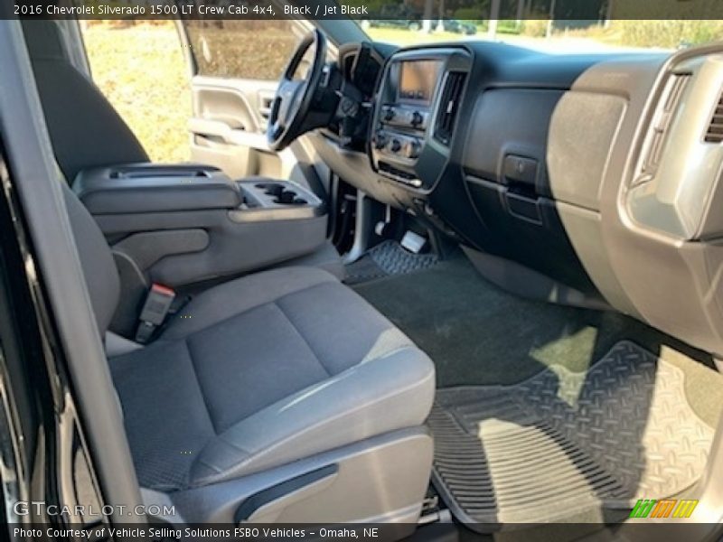 Black / Jet Black 2016 Chevrolet Silverado 1500 LT Crew Cab 4x4