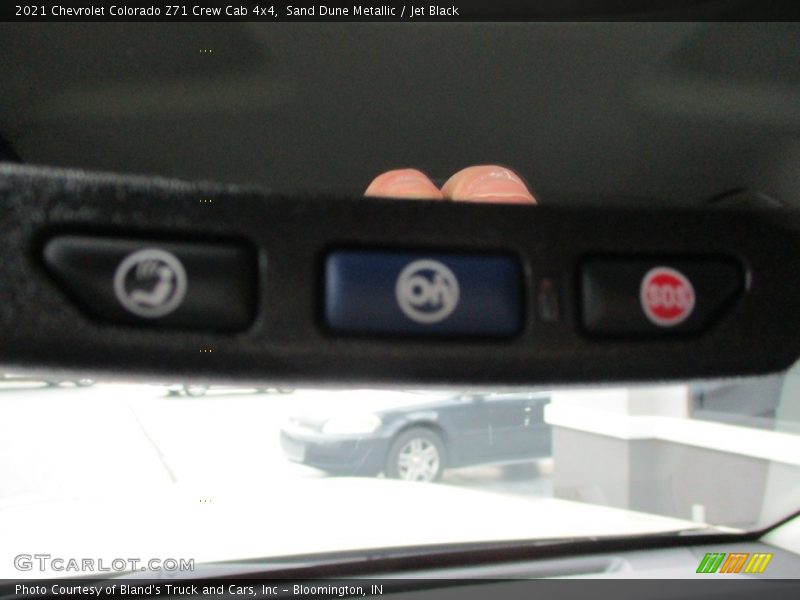 Sand Dune Metallic / Jet Black 2021 Chevrolet Colorado Z71 Crew Cab 4x4