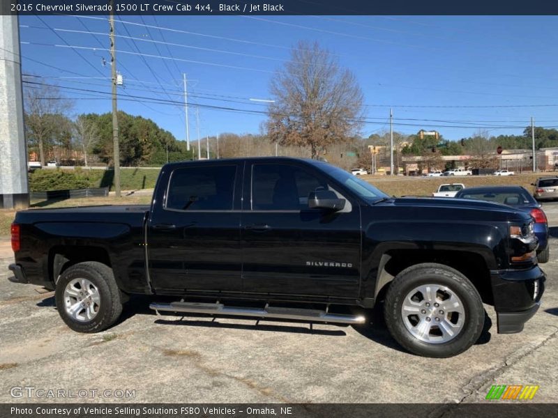 Black / Jet Black 2016 Chevrolet Silverado 1500 LT Crew Cab 4x4