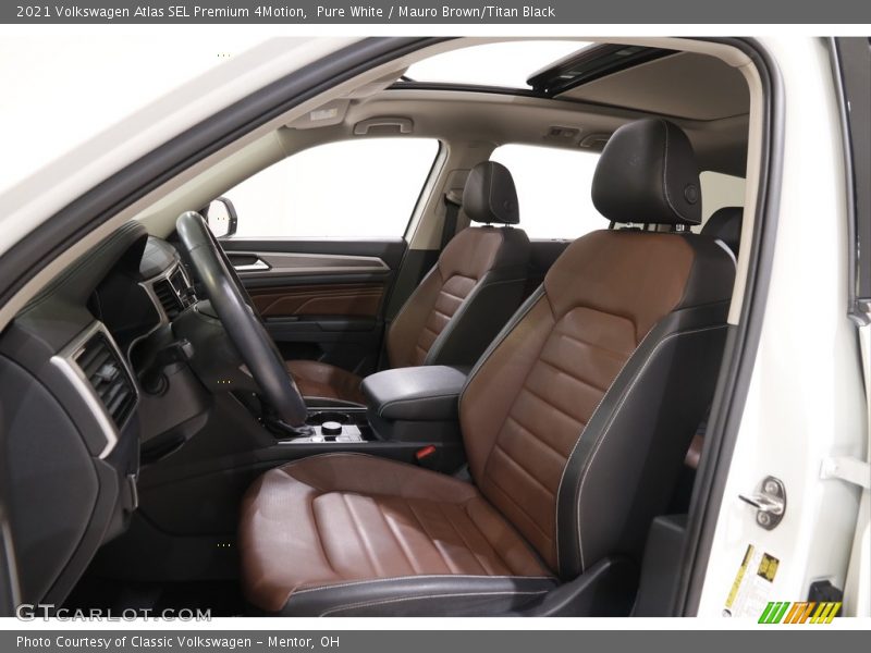  2021 Atlas SEL Premium 4Motion Mauro Brown/Titan Black Interior