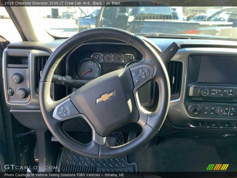 Black / Jet Black 2016 Chevrolet Silverado 1500 LT Crew Cab 4x4