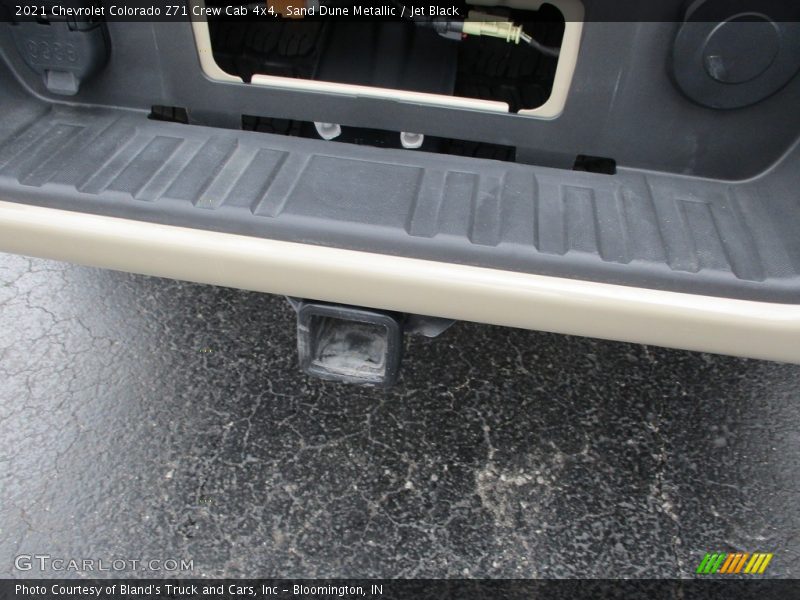 Sand Dune Metallic / Jet Black 2021 Chevrolet Colorado Z71 Crew Cab 4x4
