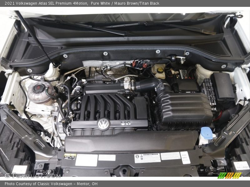  2021 Atlas SEL Premium 4Motion Engine - 3.6 Liter FSI DOHC 24-Valve VVT VR6