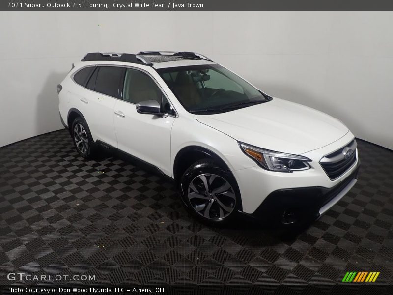 Crystal White Pearl / Java Brown 2021 Subaru Outback 2.5i Touring