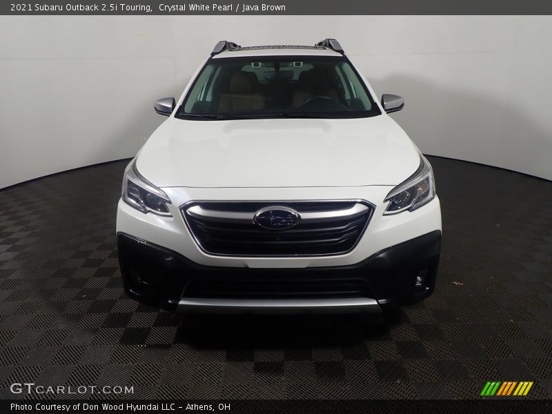 Crystal White Pearl / Java Brown 2021 Subaru Outback 2.5i Touring