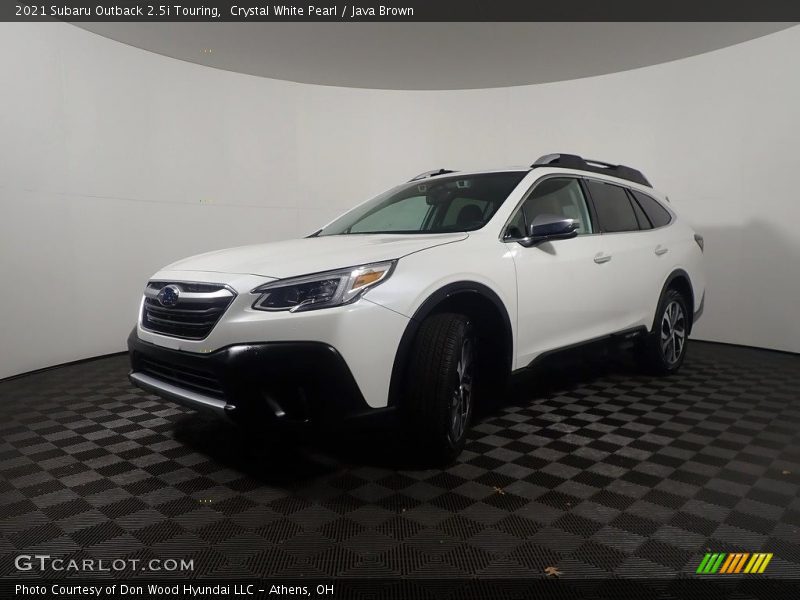 Crystal White Pearl / Java Brown 2021 Subaru Outback 2.5i Touring