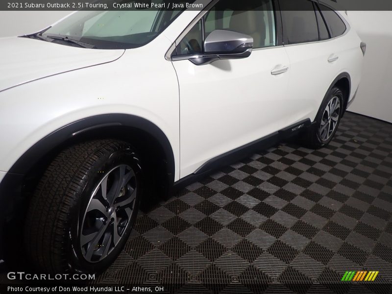Crystal White Pearl / Java Brown 2021 Subaru Outback 2.5i Touring