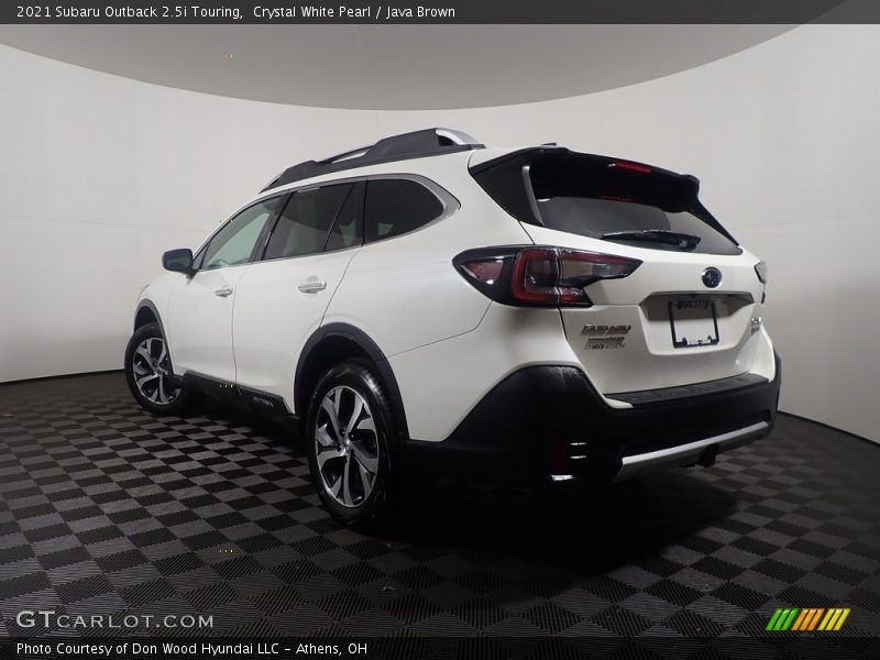 Crystal White Pearl / Java Brown 2021 Subaru Outback 2.5i Touring