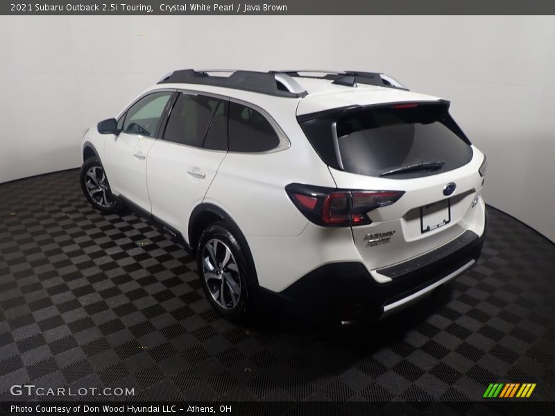 Crystal White Pearl / Java Brown 2021 Subaru Outback 2.5i Touring