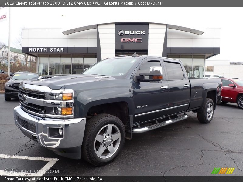 Graphite Metallic / Cocoa/­Dune 2019 Chevrolet Silverado 2500HD LTZ Crew Cab 4WD