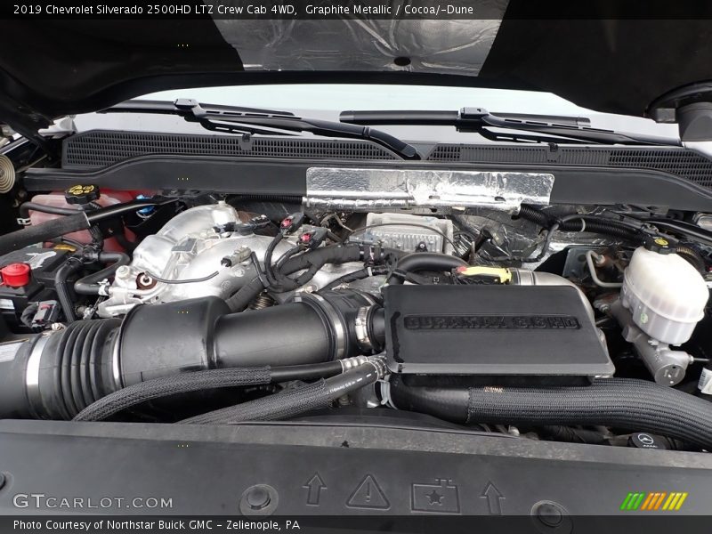 Graphite Metallic / Cocoa/­Dune 2019 Chevrolet Silverado 2500HD LTZ Crew Cab 4WD