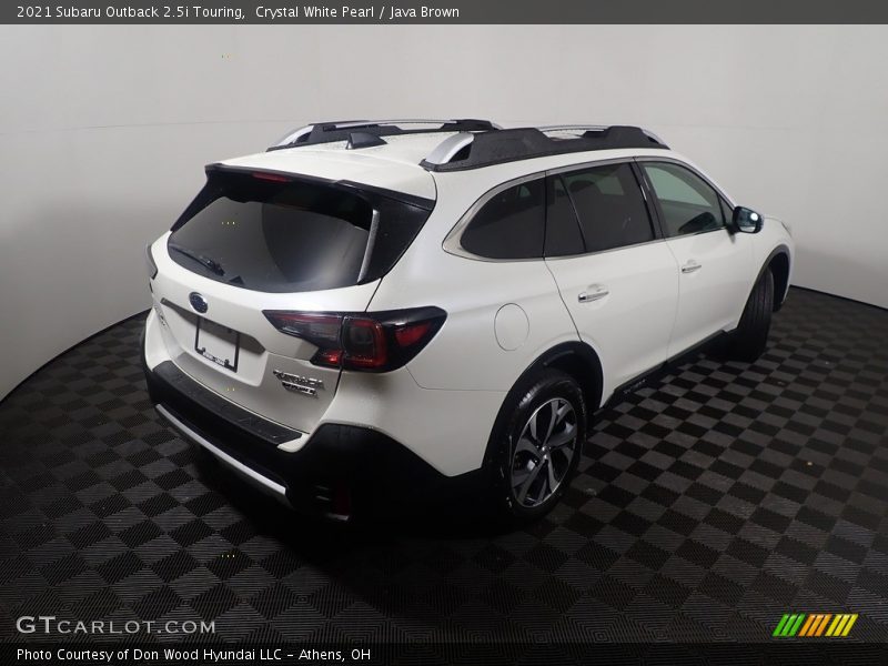 Crystal White Pearl / Java Brown 2021 Subaru Outback 2.5i Touring