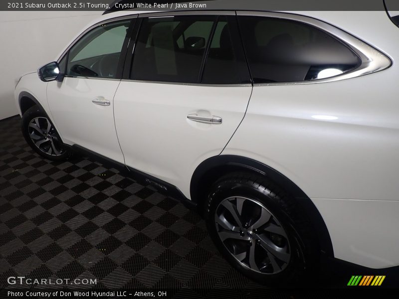 Crystal White Pearl / Java Brown 2021 Subaru Outback 2.5i Touring