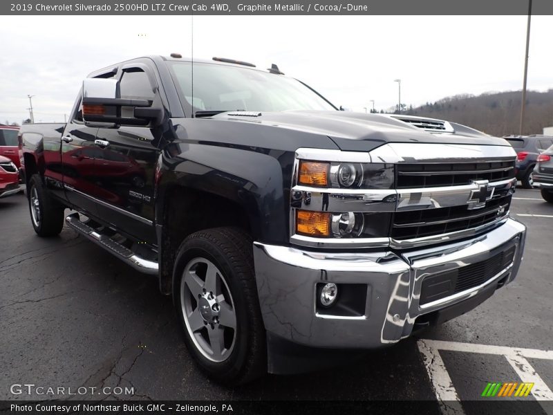 Graphite Metallic / Cocoa/­Dune 2019 Chevrolet Silverado 2500HD LTZ Crew Cab 4WD