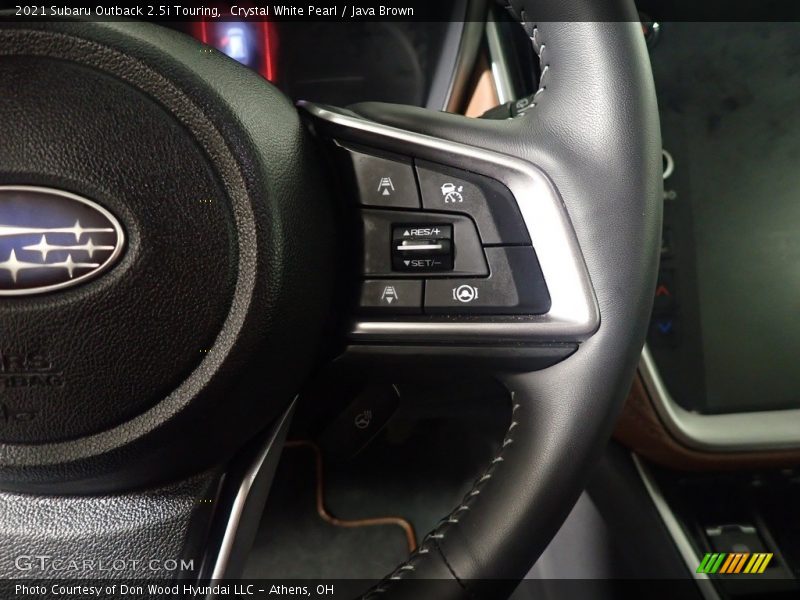 Crystal White Pearl / Java Brown 2021 Subaru Outback 2.5i Touring