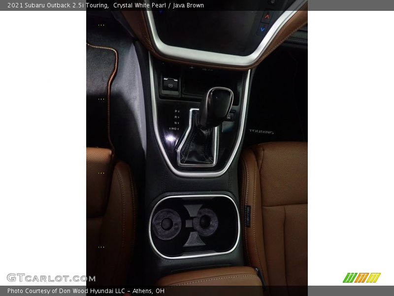 Crystal White Pearl / Java Brown 2021 Subaru Outback 2.5i Touring