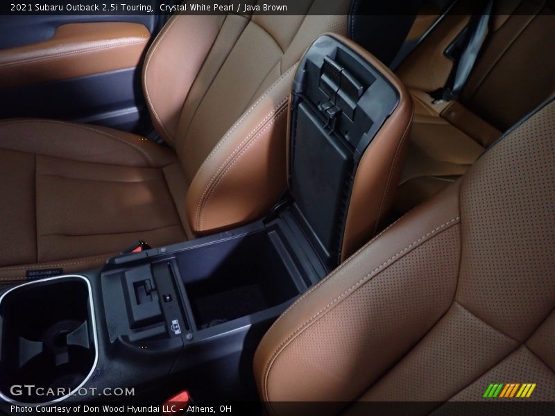 Crystal White Pearl / Java Brown 2021 Subaru Outback 2.5i Touring