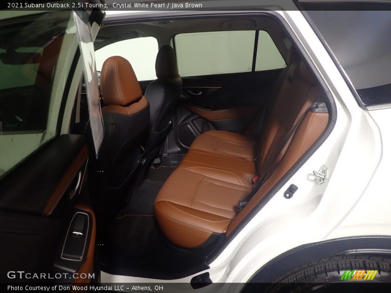 Crystal White Pearl / Java Brown 2021 Subaru Outback 2.5i Touring