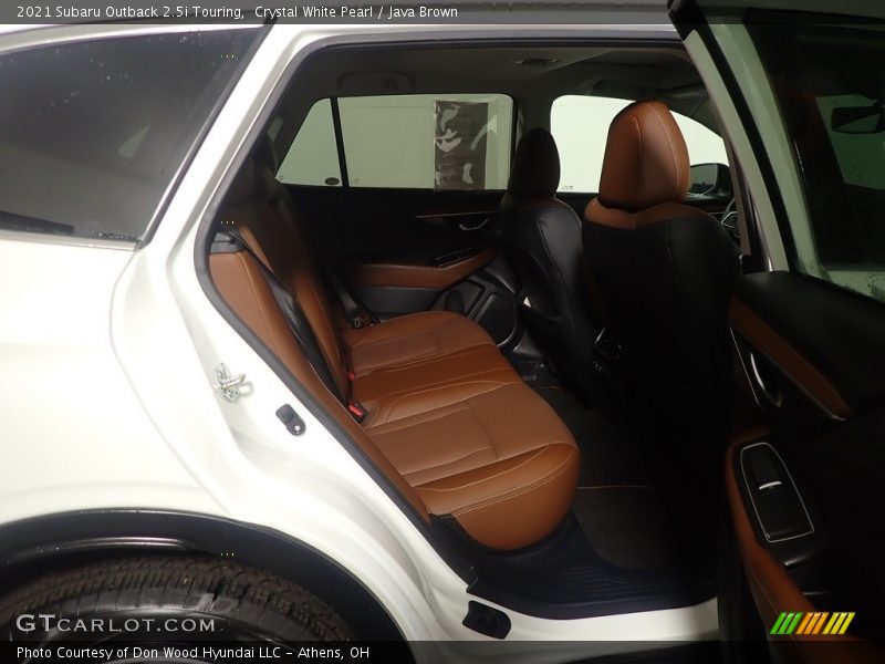 Crystal White Pearl / Java Brown 2021 Subaru Outback 2.5i Touring