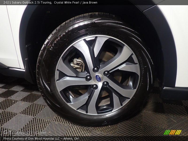 Crystal White Pearl / Java Brown 2021 Subaru Outback 2.5i Touring