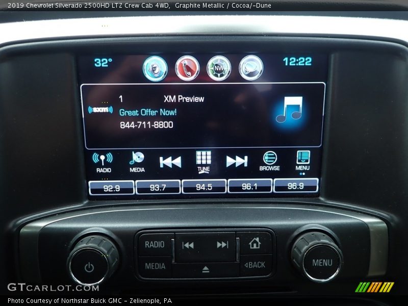 Graphite Metallic / Cocoa/­Dune 2019 Chevrolet Silverado 2500HD LTZ Crew Cab 4WD