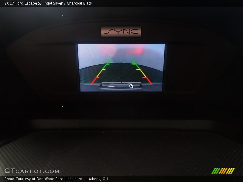 Ingot Silver / Charcoal Black 2017 Ford Escape S