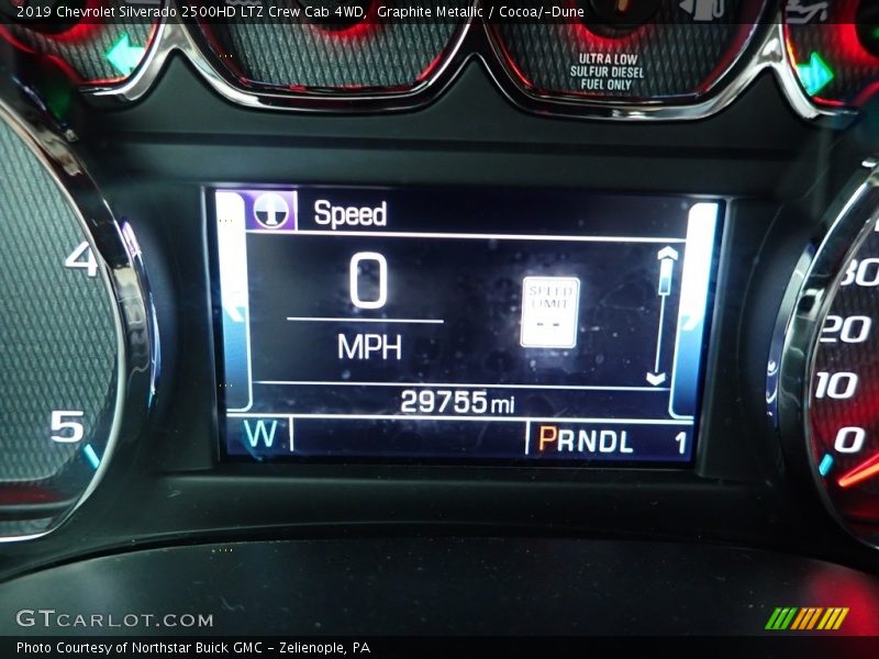 Graphite Metallic / Cocoa/­Dune 2019 Chevrolet Silverado 2500HD LTZ Crew Cab 4WD