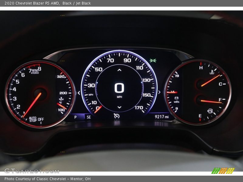 Black / Jet Black 2020 Chevrolet Blazer RS AWD