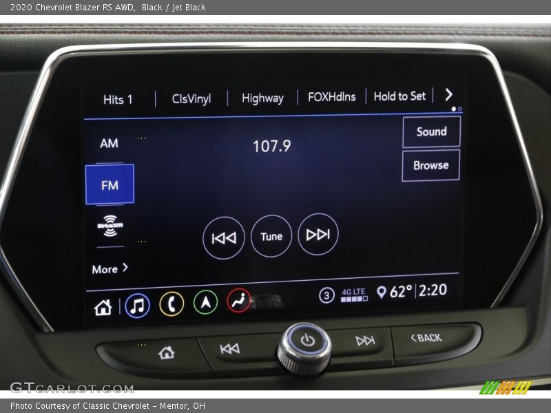 Black / Jet Black 2020 Chevrolet Blazer RS AWD
