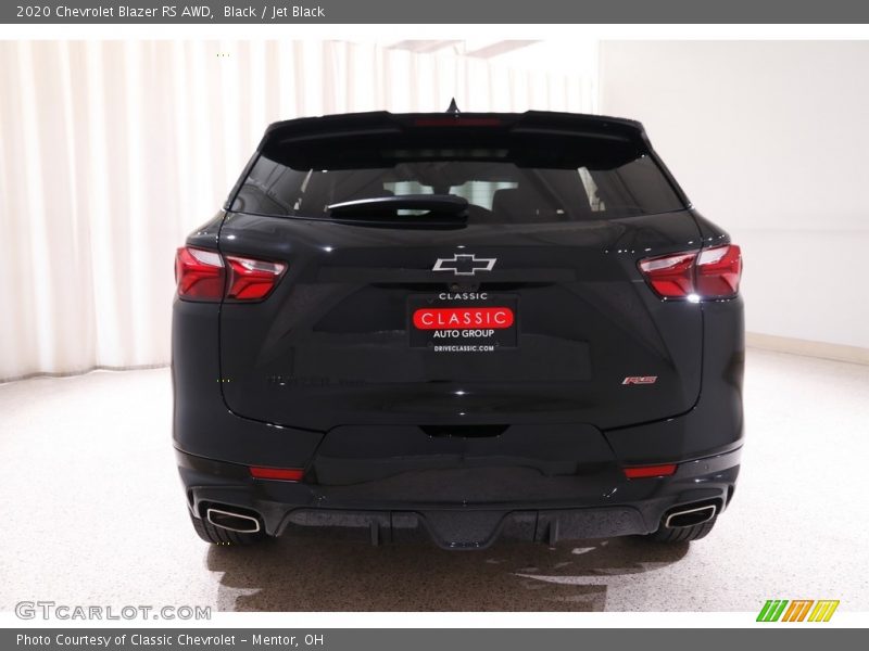 Black / Jet Black 2020 Chevrolet Blazer RS AWD