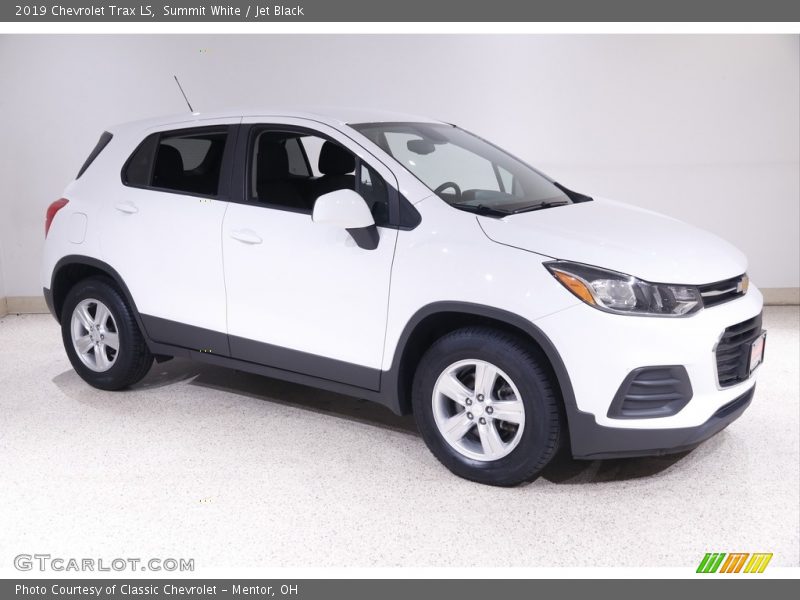 Summit White / Jet Black 2019 Chevrolet Trax LS