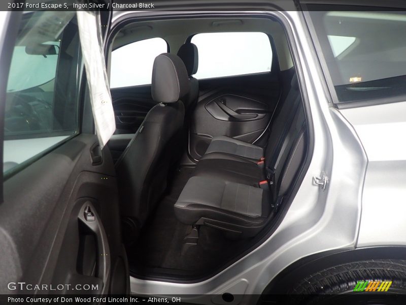 Ingot Silver / Charcoal Black 2017 Ford Escape S