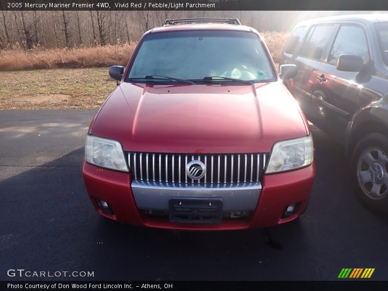 Vivid Red / Pebble/Light Parchment 2005 Mercury Mariner Premier 4WD