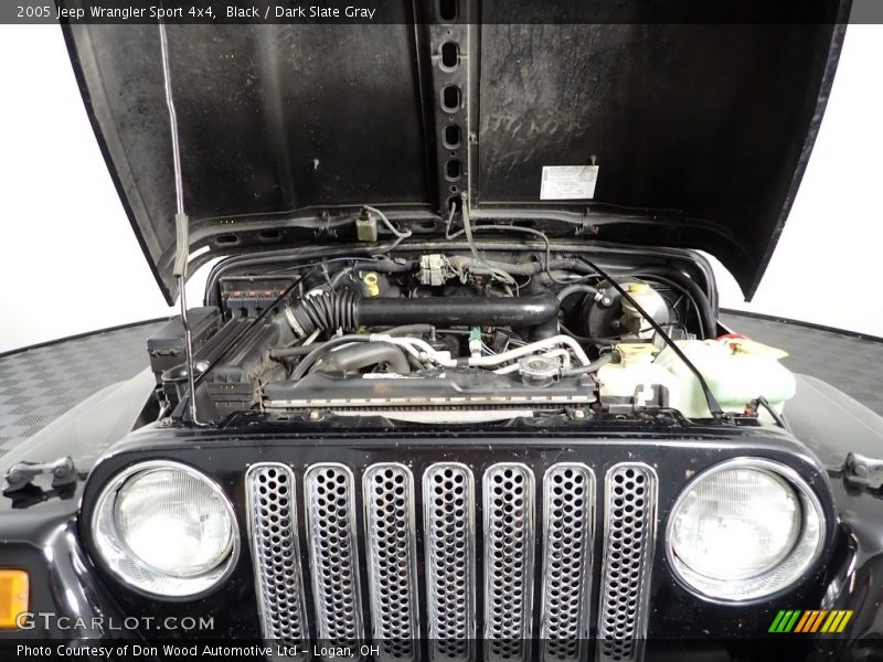 Black / Dark Slate Gray 2005 Jeep Wrangler Sport 4x4
