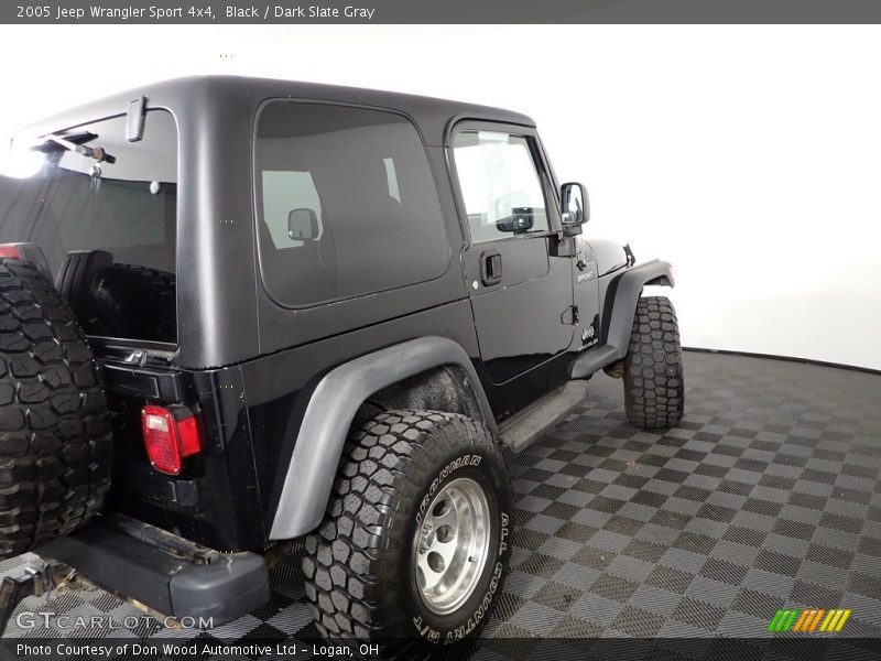 Black / Dark Slate Gray 2005 Jeep Wrangler Sport 4x4