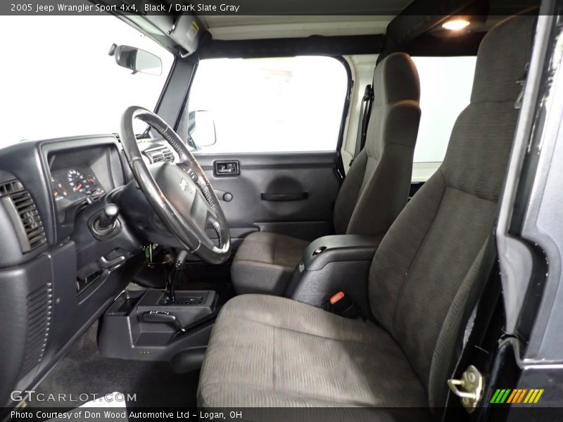 Black / Dark Slate Gray 2005 Jeep Wrangler Sport 4x4