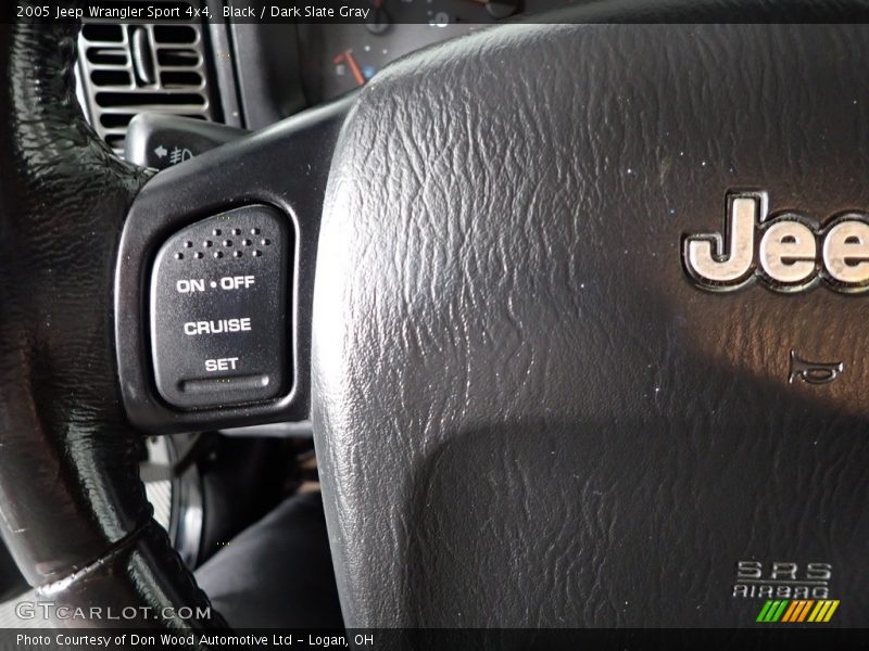 Black / Dark Slate Gray 2005 Jeep Wrangler Sport 4x4