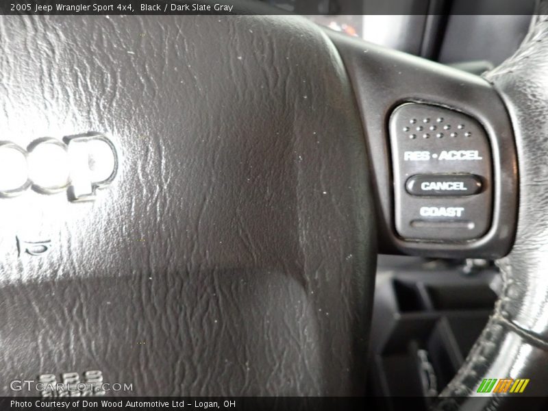 Black / Dark Slate Gray 2005 Jeep Wrangler Sport 4x4