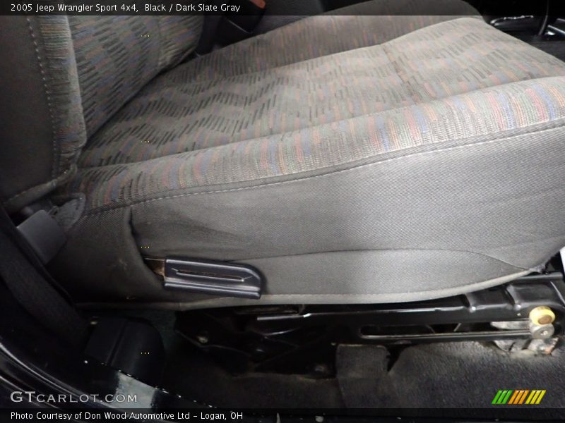 Black / Dark Slate Gray 2005 Jeep Wrangler Sport 4x4