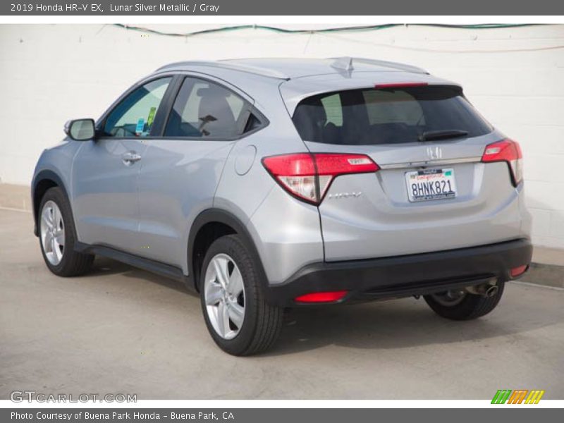 Lunar Silver Metallic / Gray 2019 Honda HR-V EX