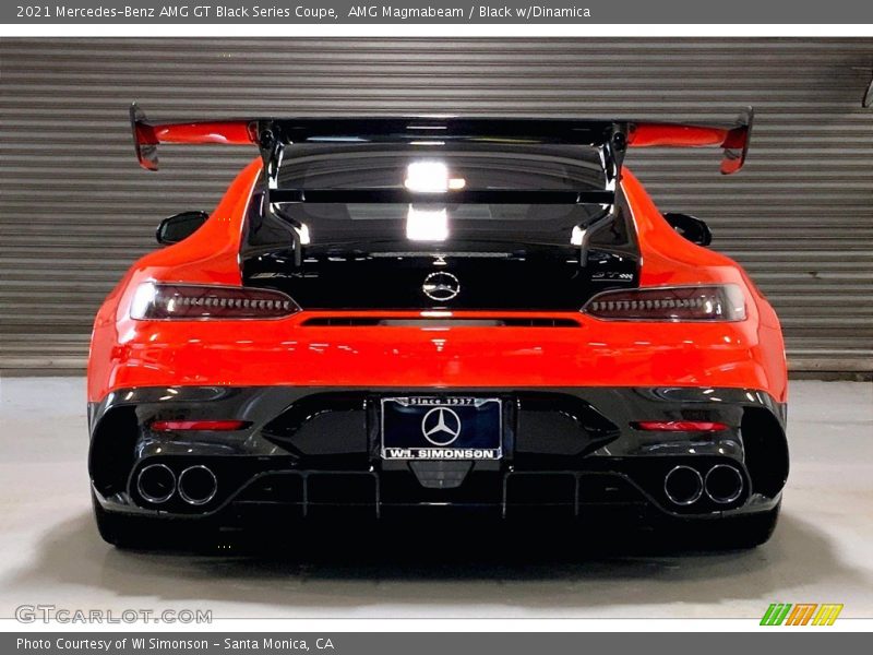 AMG Magmabeam / Black w/Dinamica 2021 Mercedes-Benz AMG GT Black Series Coupe