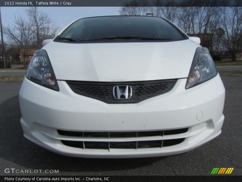 Taffeta White / Gray 2013 Honda Fit