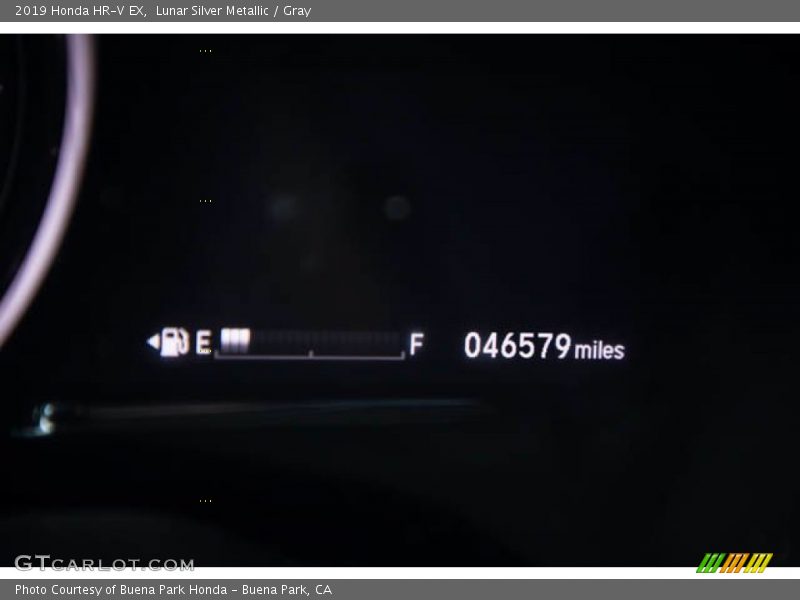 Lunar Silver Metallic / Gray 2019 Honda HR-V EX