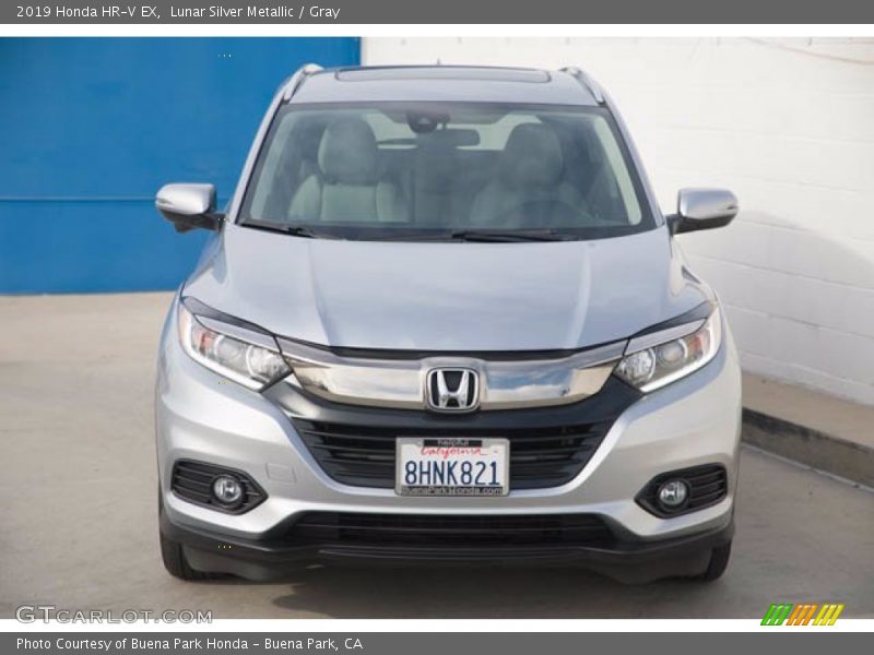 Lunar Silver Metallic / Gray 2019 Honda HR-V EX