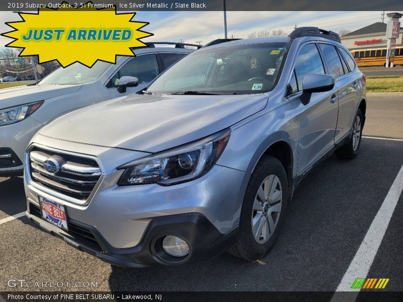 Ice Silver Metallic / Slate Black 2019 Subaru Outback 2.5i Premium