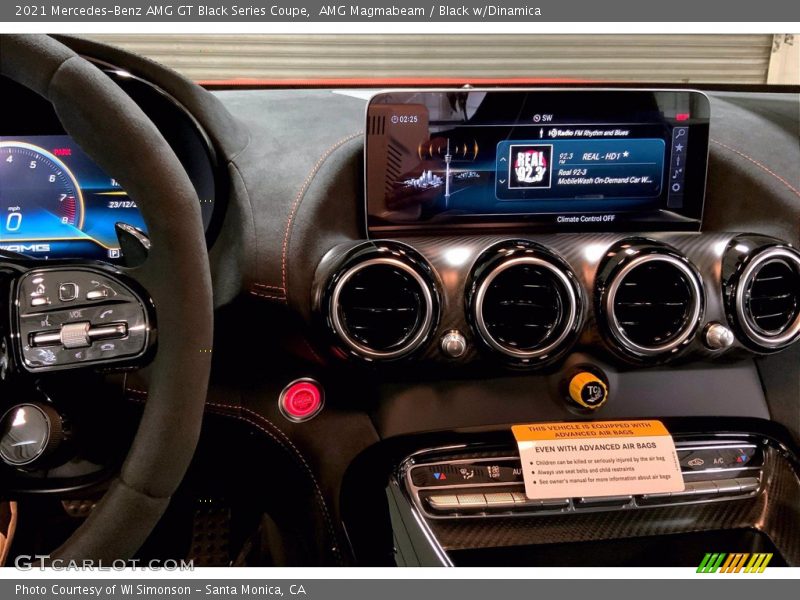 AMG Magmabeam / Black w/Dinamica 2021 Mercedes-Benz AMG GT Black Series Coupe