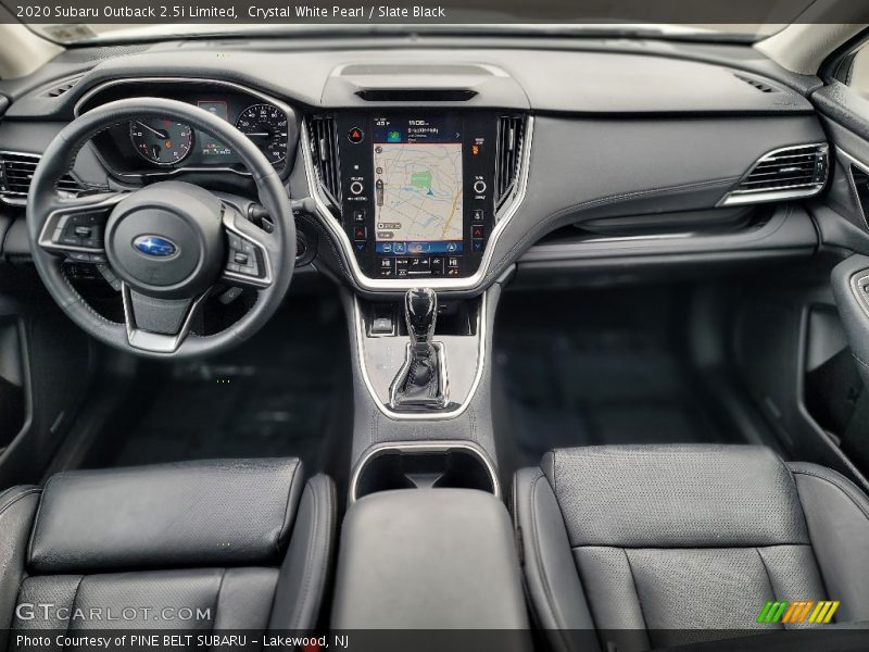 Crystal White Pearl / Slate Black 2020 Subaru Outback 2.5i Limited