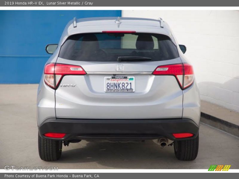 Lunar Silver Metallic / Gray 2019 Honda HR-V EX