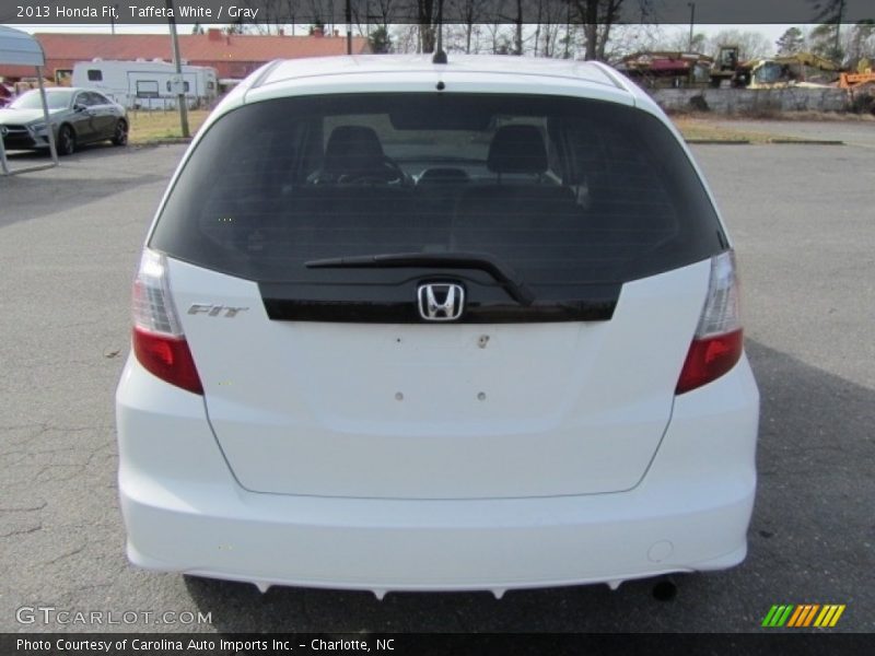 Taffeta White / Gray 2013 Honda Fit